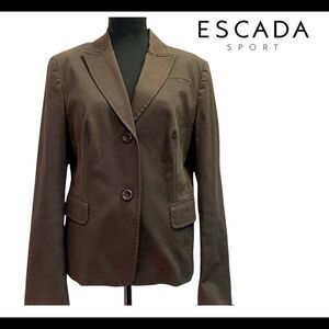 ESCADA SPORT Brown blazer size 42